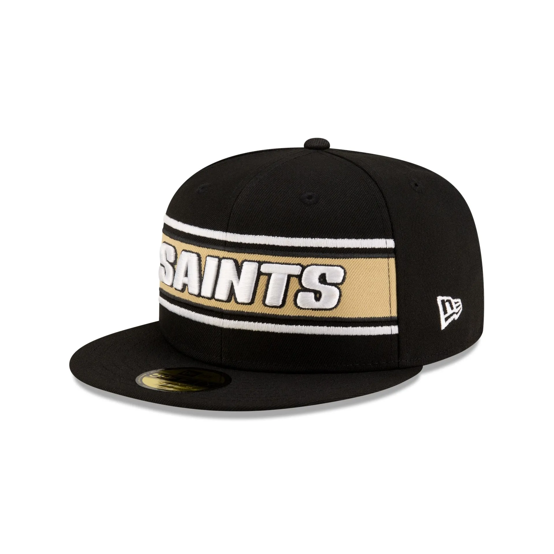 New Orleans Saints 2024 Sideline Black 59FIFTY Fitted Hat sold by New Era product image thumbnail 3
