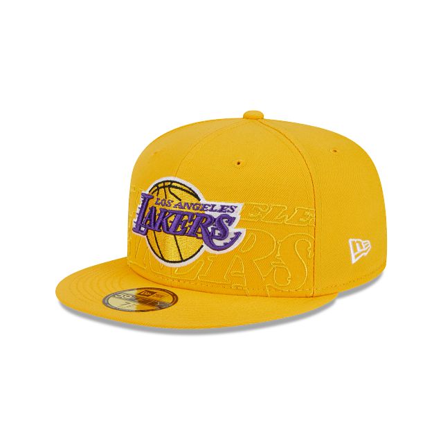 Los Angeles Lakers NBA Authentics 2023 Draft 59FIFTY Fitted Hat sold by New Era