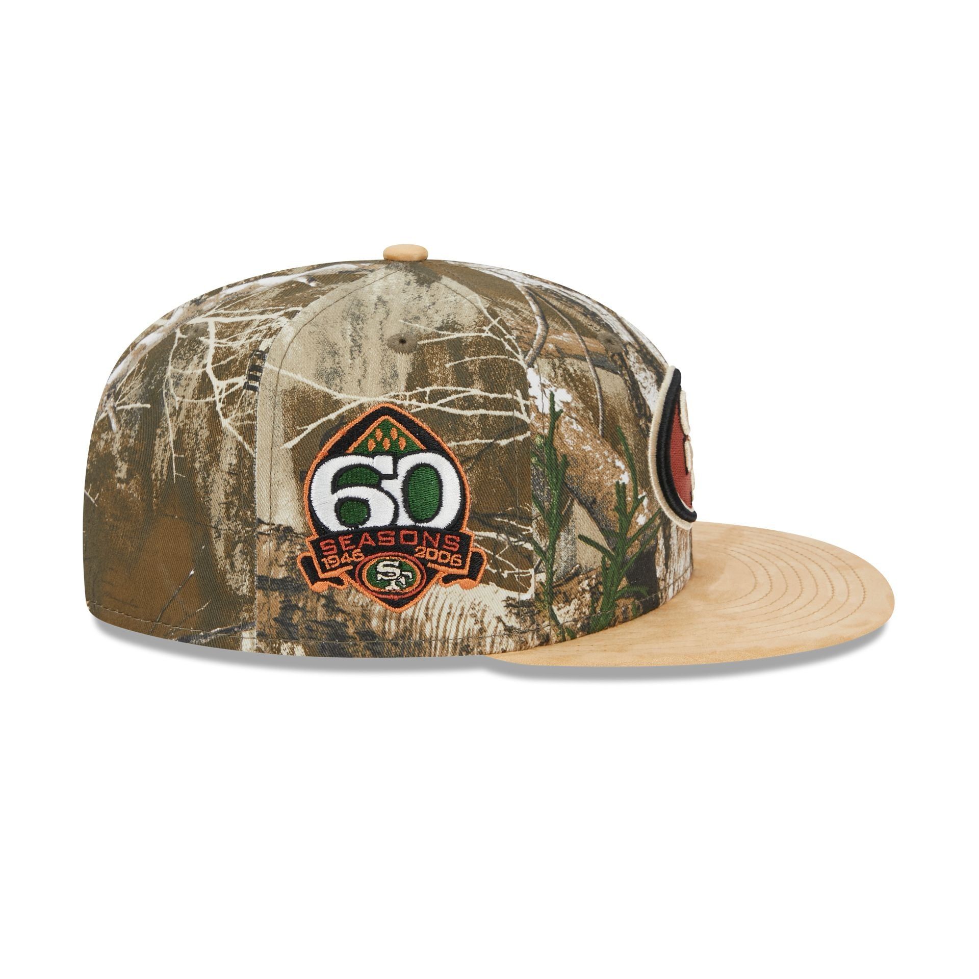 San Francisco 49ers Real Tree 59FIFTY Fitted Hat sold by New Era product image thumbnail 4