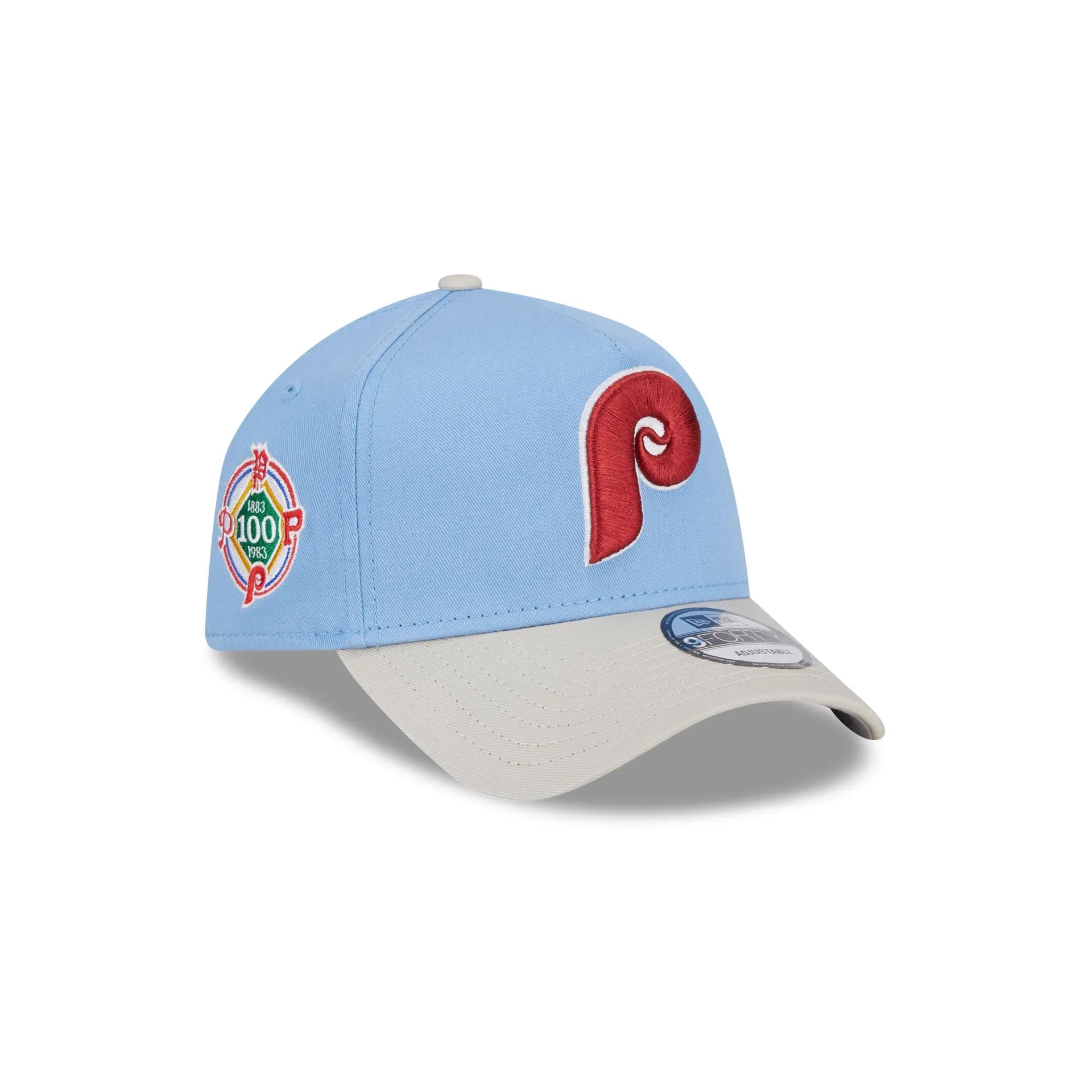Philadelphia Phillies Coop Logo Select 9FORTY A-Frame Snapback Hat sold by New Era