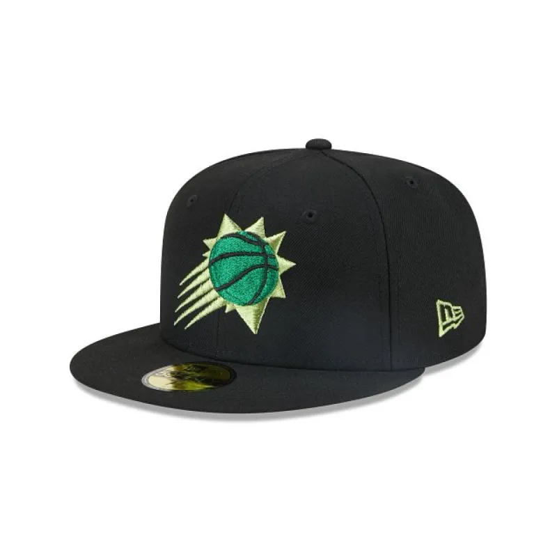 Phoenix Suns Metallic Pop 59FIFTY Fitted Hat sold by New Era