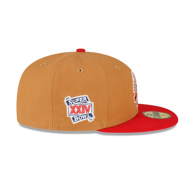 San Francisco 49ers Light Bronze 59FIFTY Fitted Hat sold by New Era product image thumbnail 4