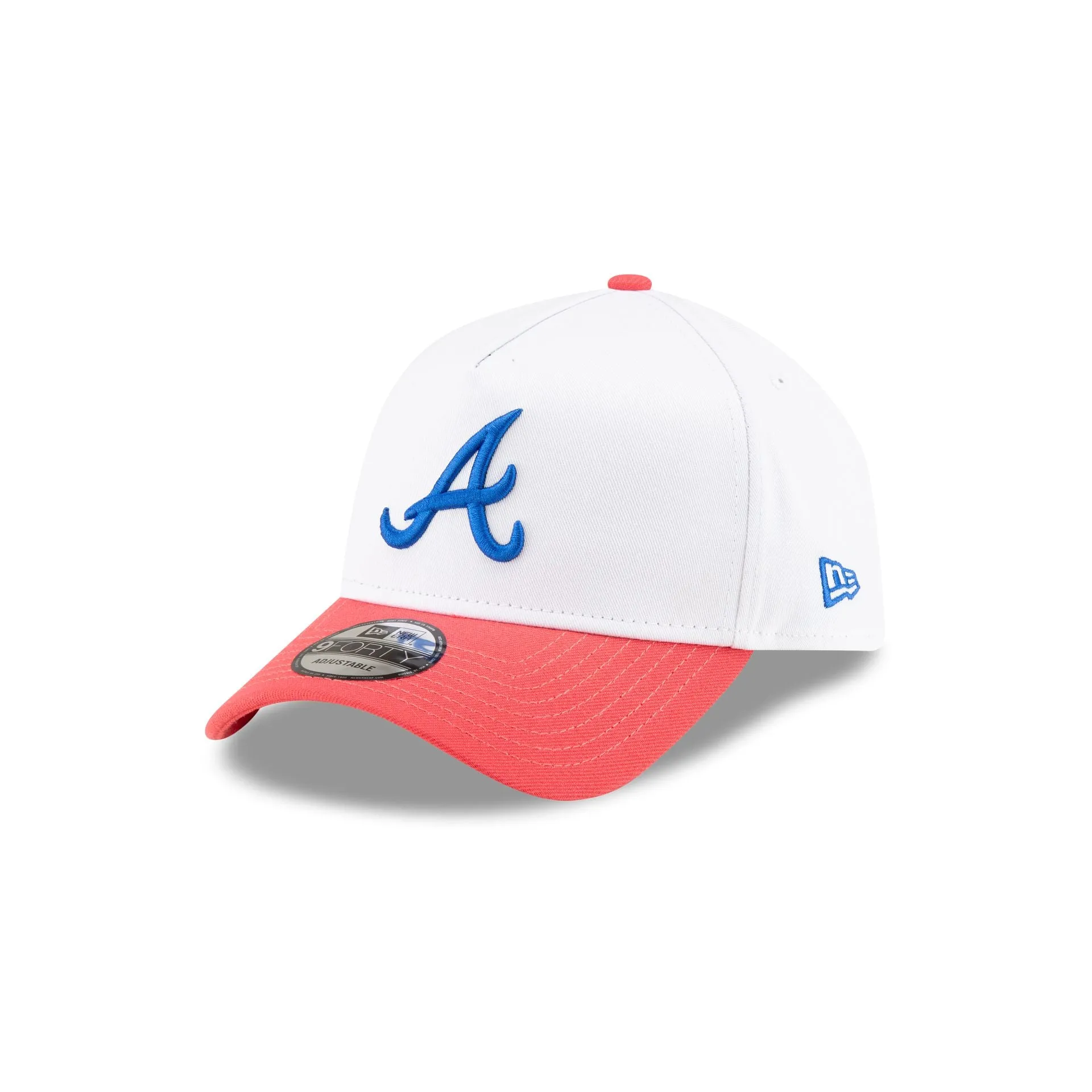Atlanta Braves Spring Colorway 9FORTY A-Frame Snapback Hat sold by New Era product image thumbnail 3