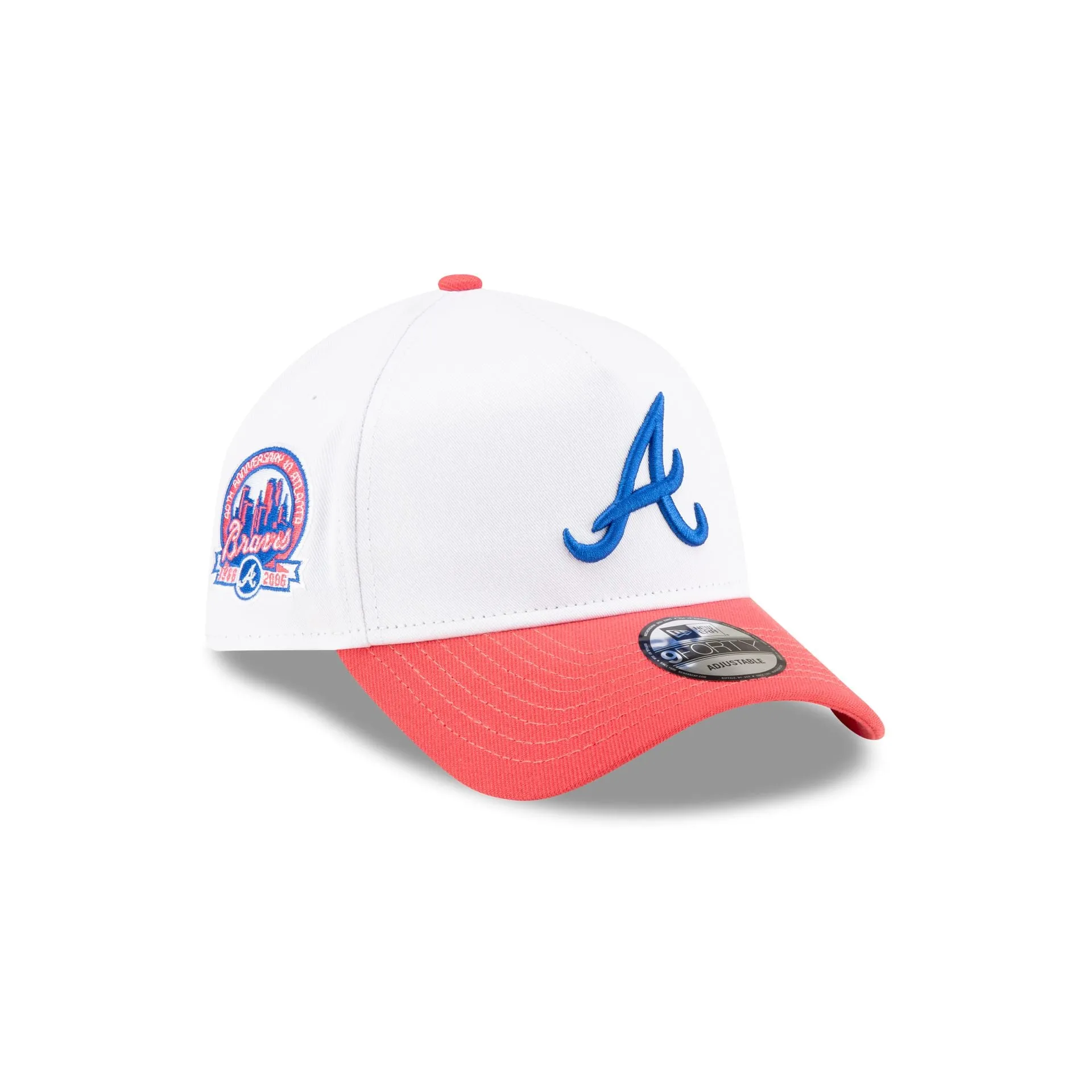 Atlanta Braves Spring Colorway 9FORTY A-Frame Snapback Hat sold by New Era
