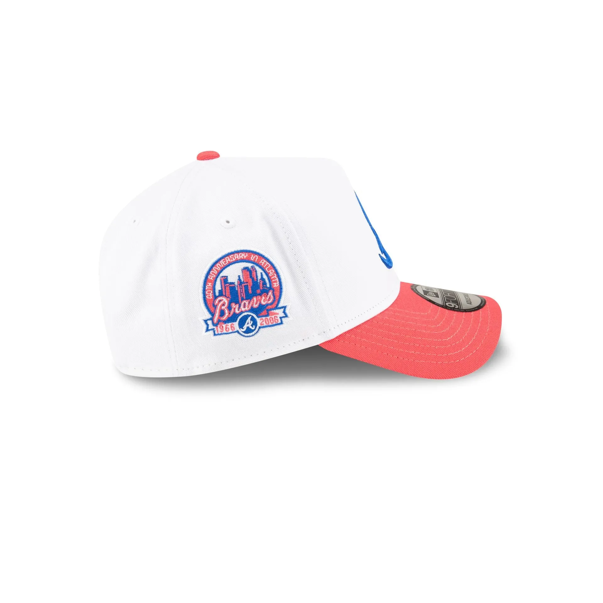 Atlanta Braves Spring Colorway 9FORTY A-Frame Snapback Hat sold by New Era product image thumbnail 4