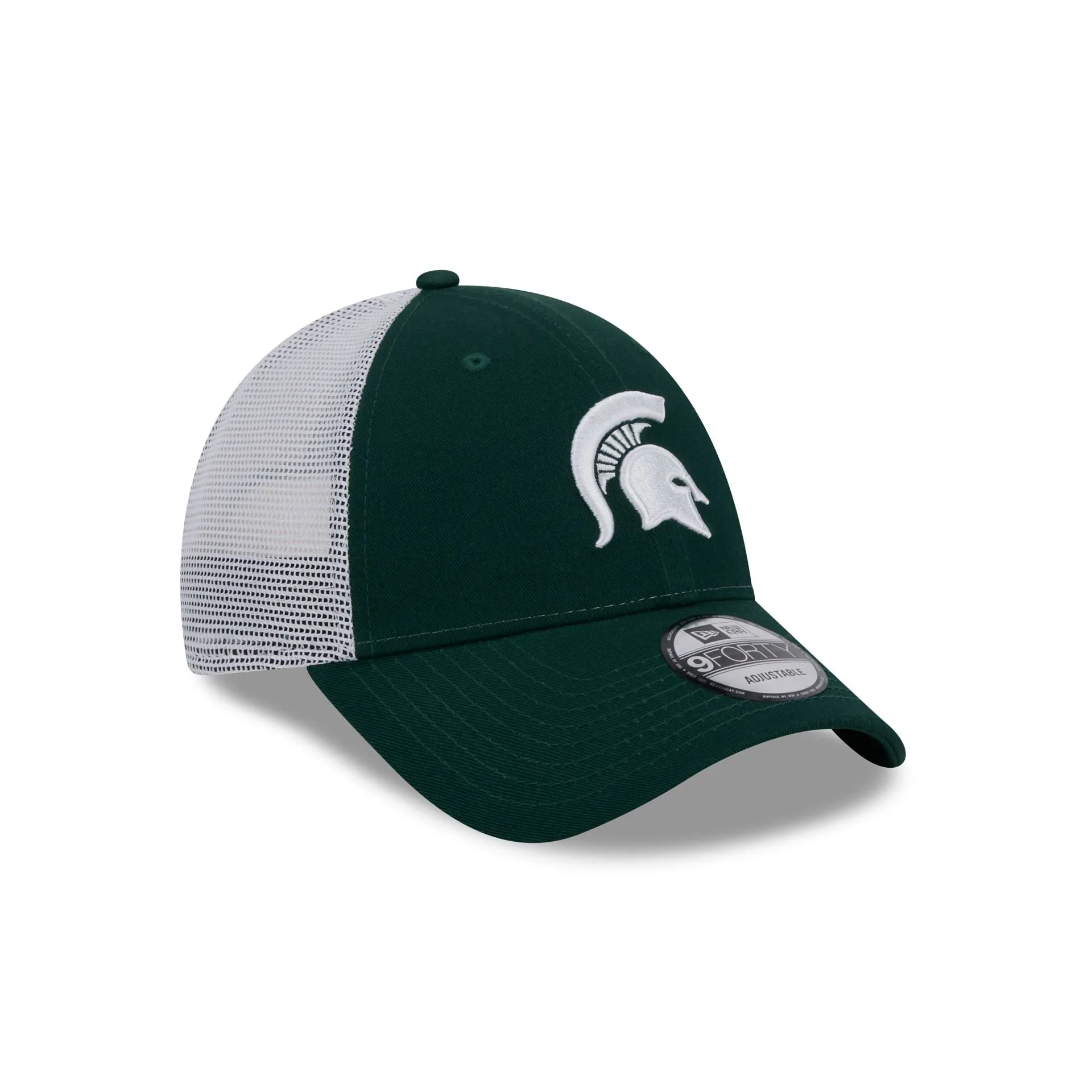 Michigan State Spartans Green 9FORTY Trucker Hat sold by New Era product image thumbnail 3