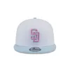 San Diego Padres Color Pack White 9FIFTY Snapback Hat sold by New Era