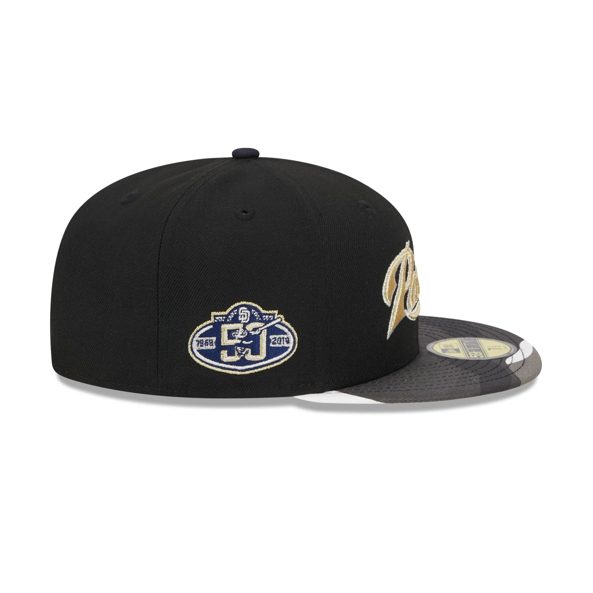 San Diego Padres Metallic Camo 59FIFTY Fitted Hat sold by New Era product image thumbnail 4