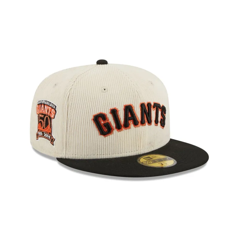 San Francisco Giants Cord Classic 59FIFTY Fitted Hat sold by New Era