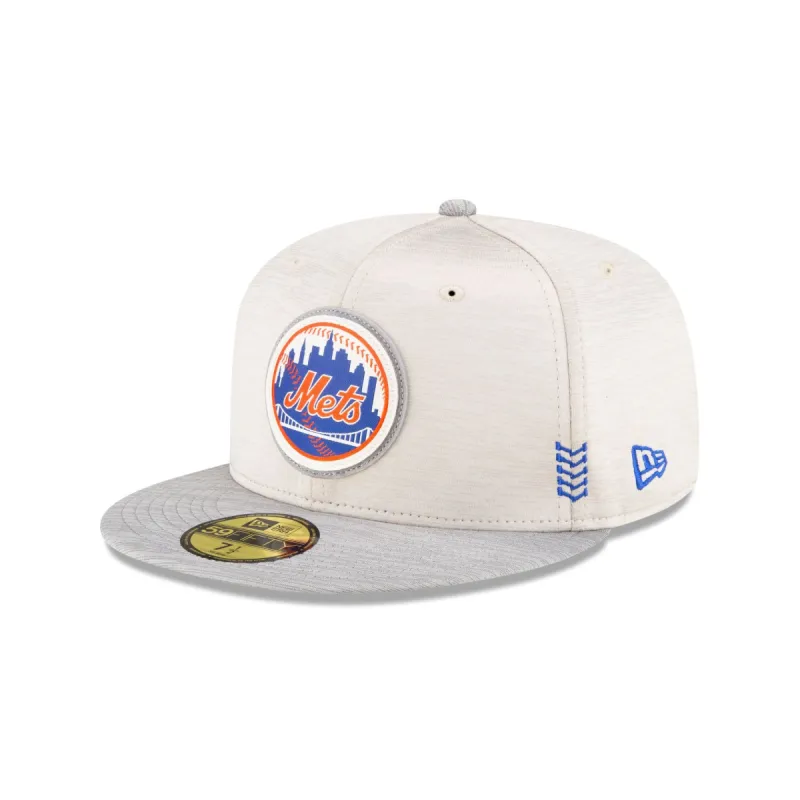 New York Mets 2024 Clubhouse Stone 59FIFTY Fitted Hat sold by New Era