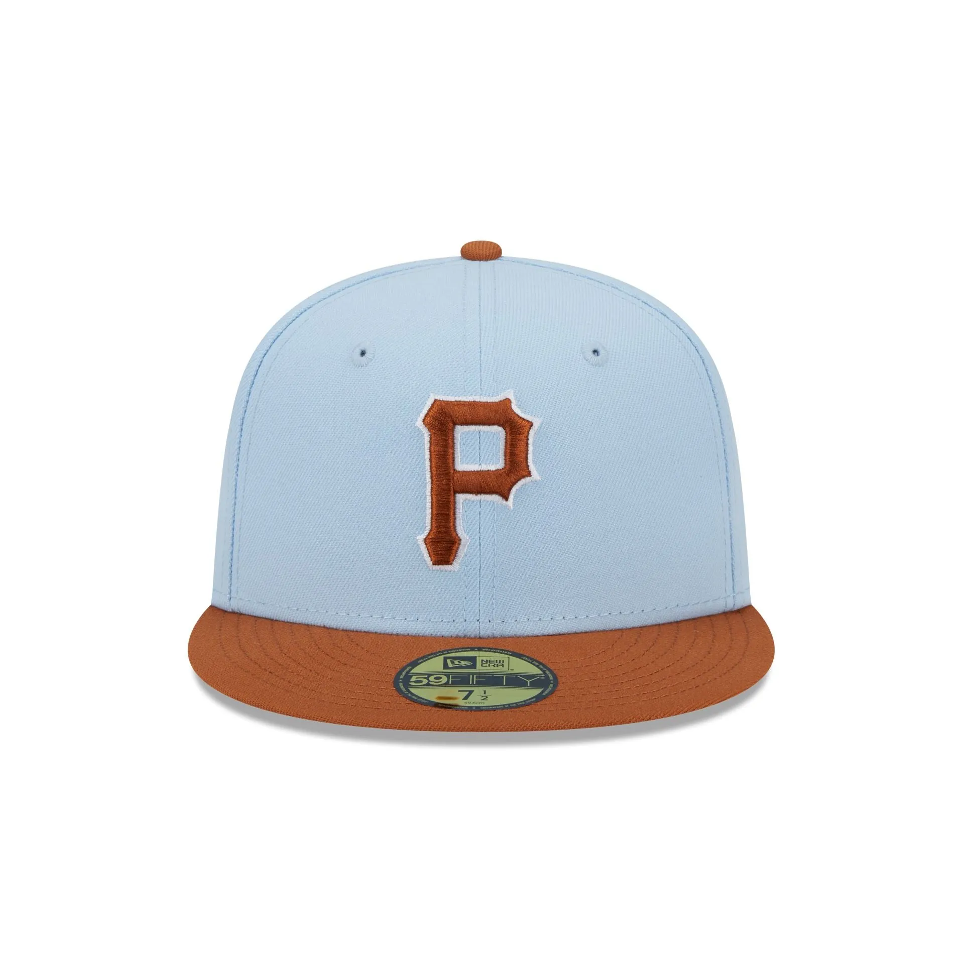 Pittsburgh Pirates Color Pack Glacial Blue 59FIFTY Fitted Hat sold by New Era product image thumbnail 2