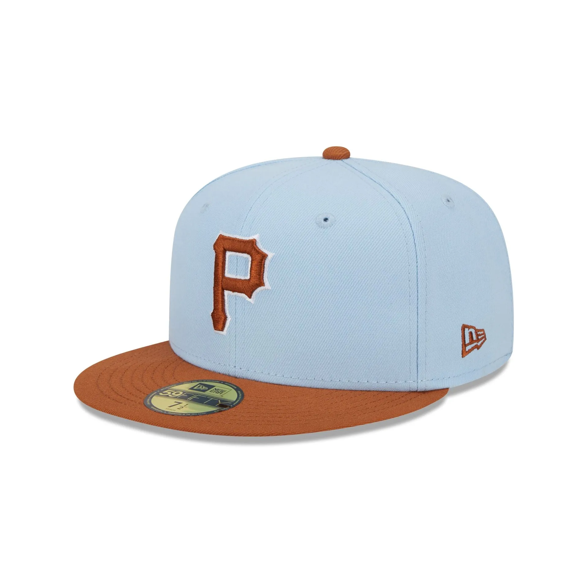 Pittsburgh Pirates Color Pack Glacial Blue 59FIFTY Fitted Hat sold by New Era