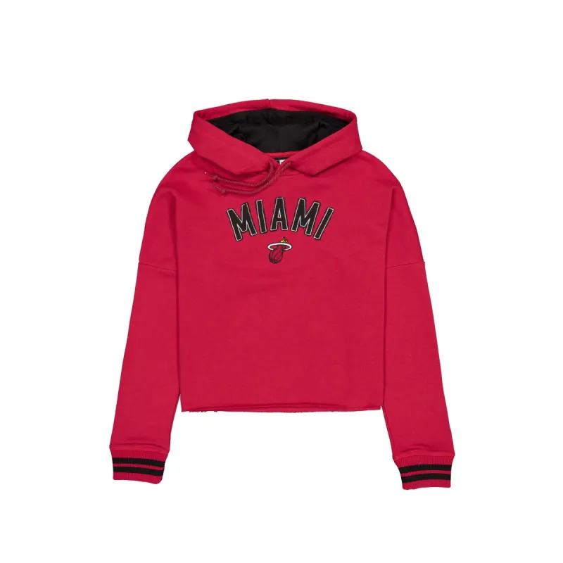 Miami Heat Sport Night Red Women's Hoodie sold by New Era