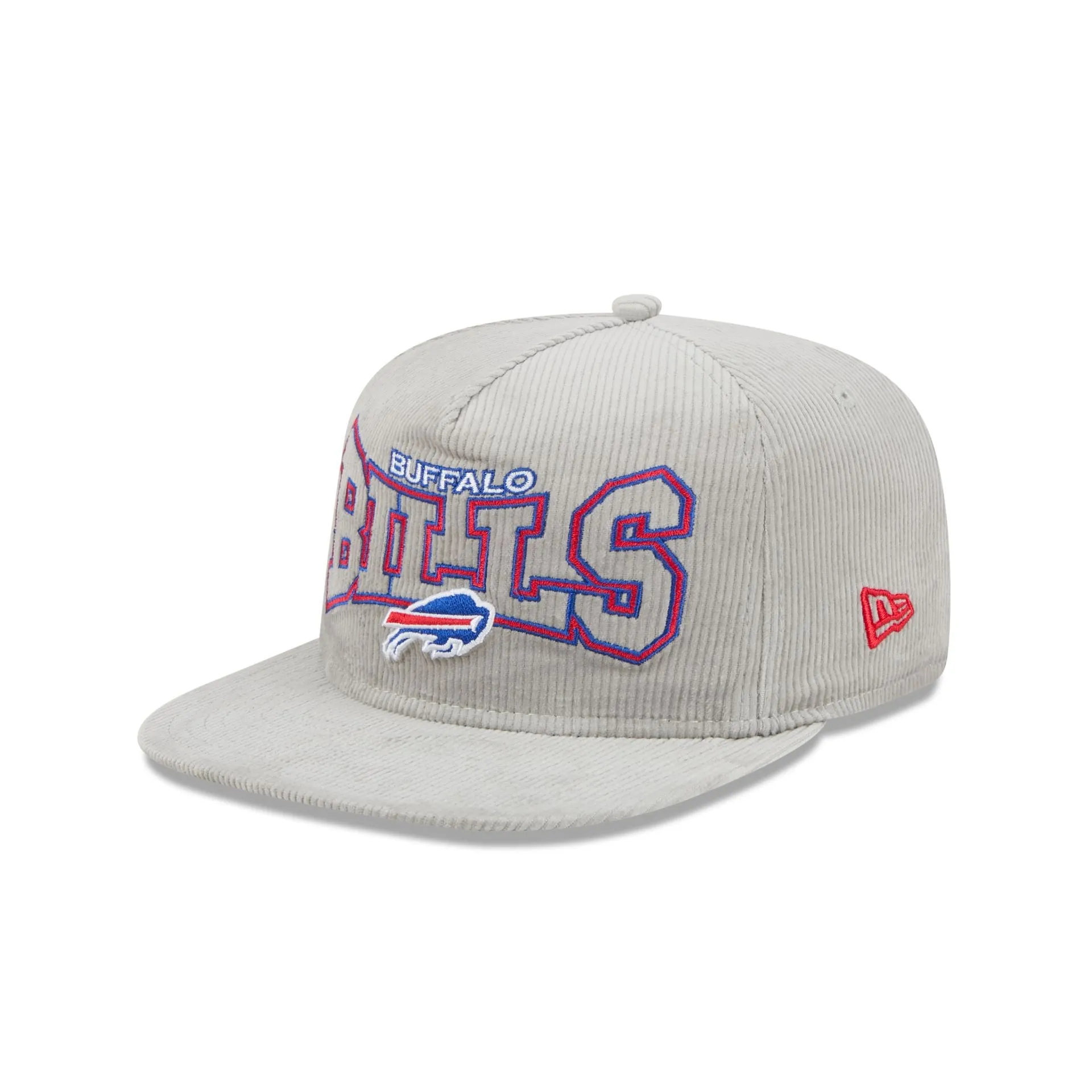 Buffalo Bills Gray Cord Golfer Hat sold by New Era