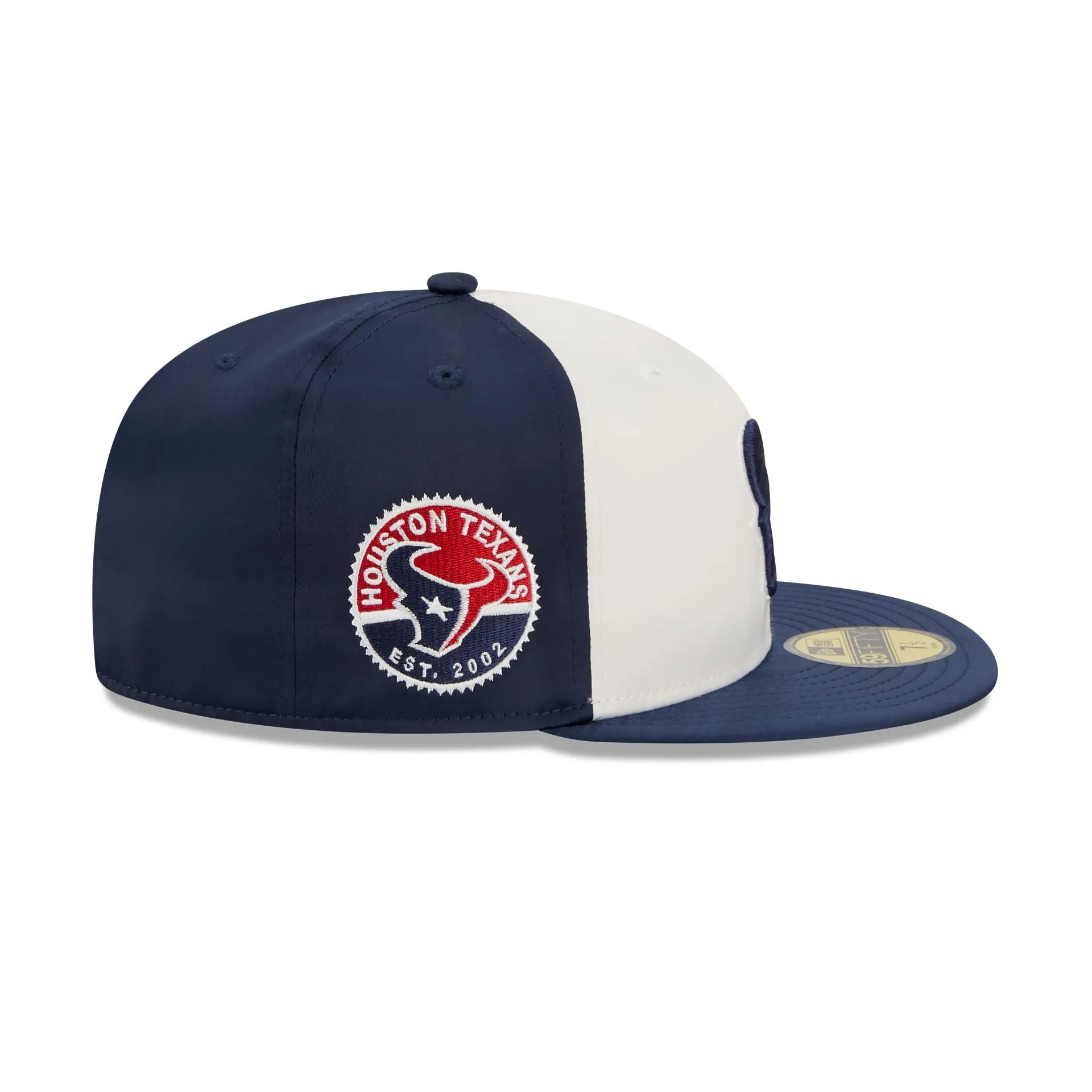 Houston Texans Throwback Satin 59FIFTY Fitted Hat sold by New Era product image thumbnail 4