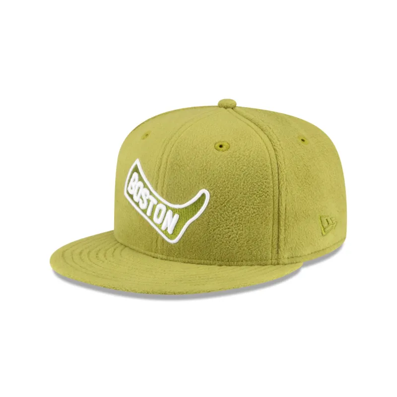Just Caps Fleece Boston Red Sox 59FIFTY Fitted Hat sold by New Era
