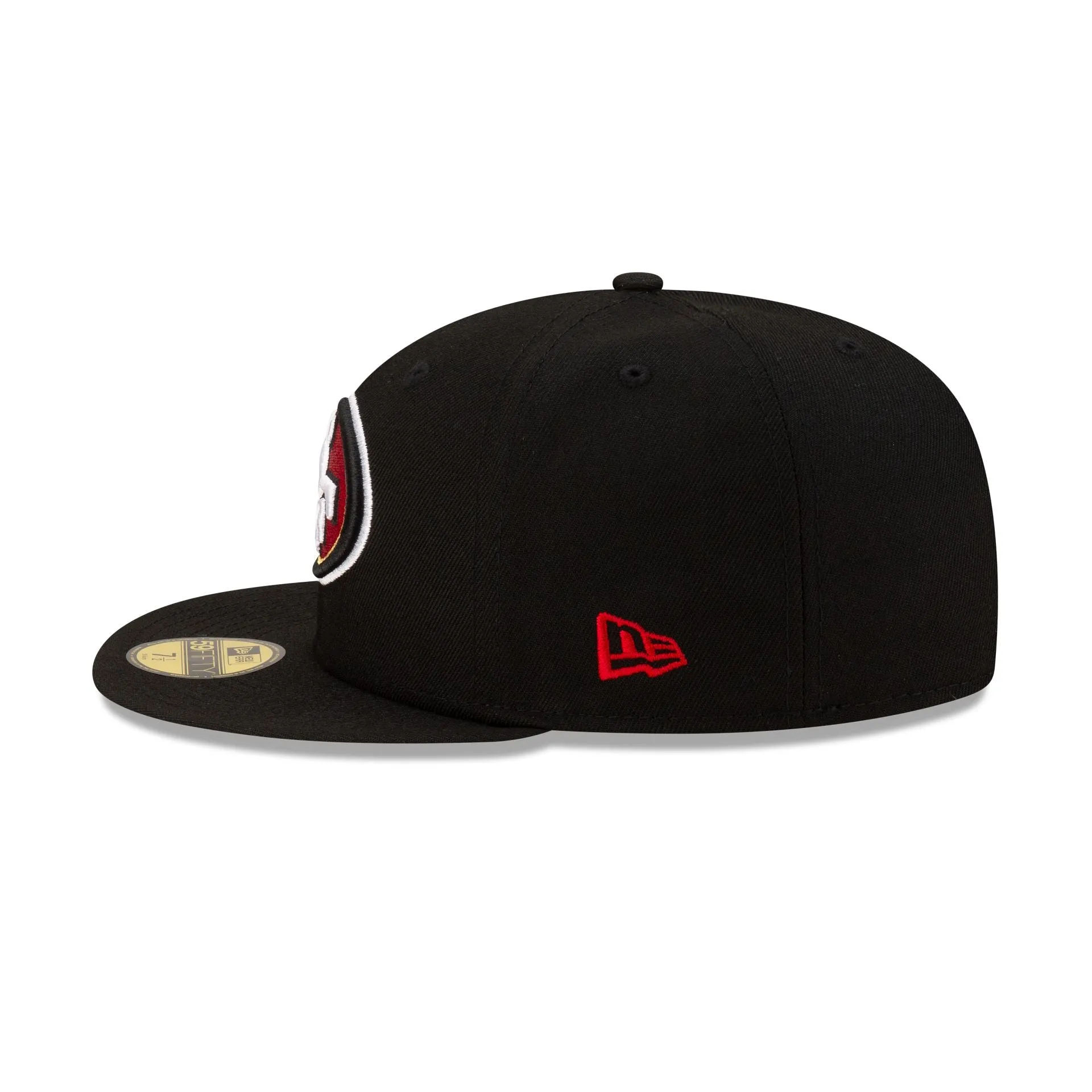 San Francisco 49ers Basic Black 59FIFTY Fitted sold by New Era product image thumbnail 4