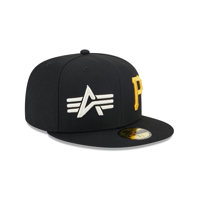 Alpha Industries X Pittsburgh Pirates Dual Logo 59FIFTY Fitted Hat sold by New Era product image thumbnail 3