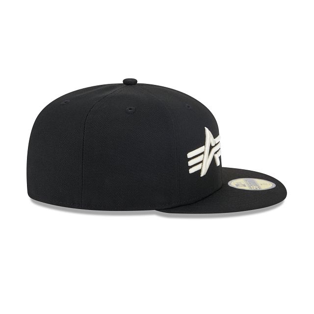 Alpha Industries X Pittsburgh Pirates Dual Logo 59FIFTY Fitted Hat sold by New Era product image thumbnail 5