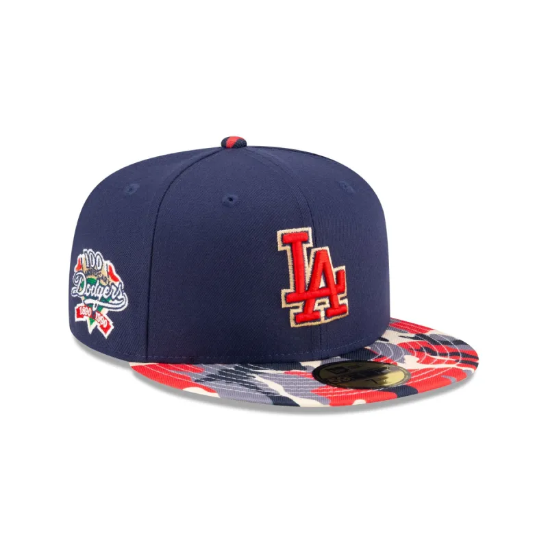 Just Caps Variety Camo Pack Los Angeles Dodgers 59FIFTY Fitted Hat sold by New Era