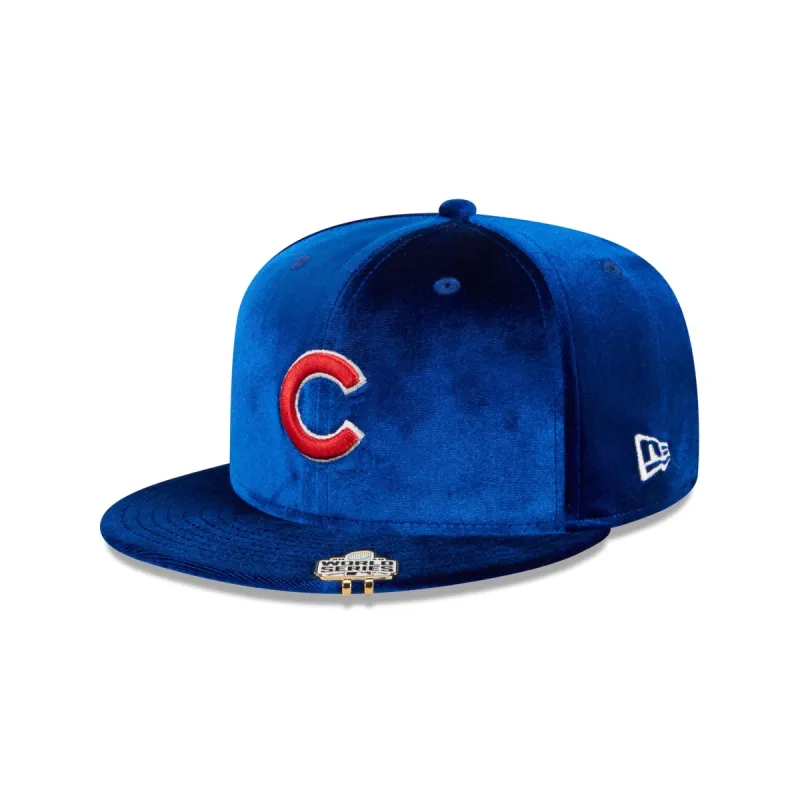 Chicago Cubs Velvet Visor Clip 59FIFTY Fitted Hat sold by New Era