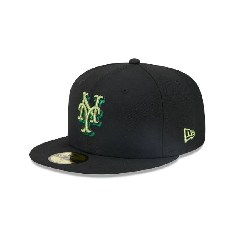New York Mets Metallic Pop 59FIFTY Fitted Hat sold by New Era