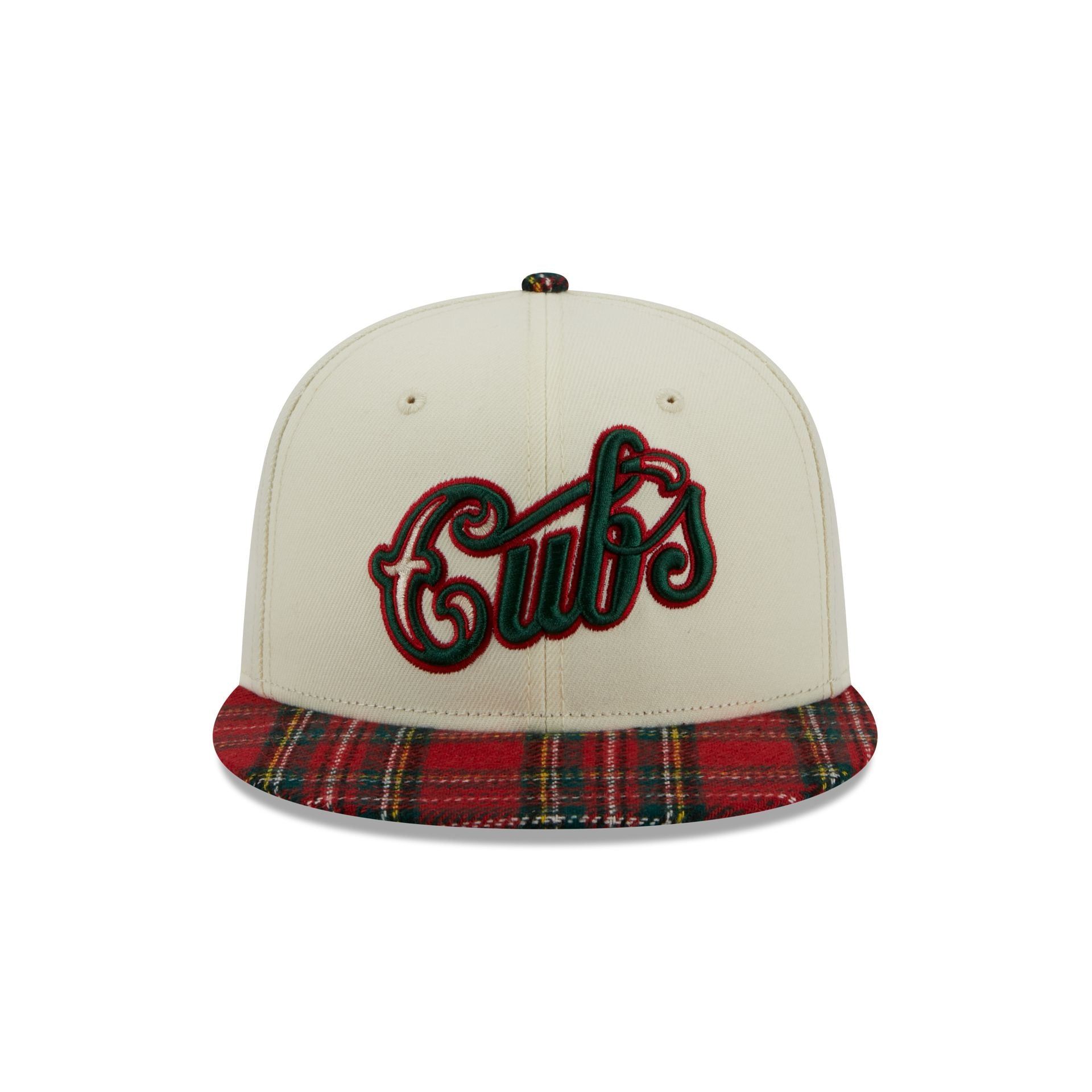 Chicago Cubs Plaid Visor 9FIFTY Snapback Hat sold by New Era product image thumbnail 2
