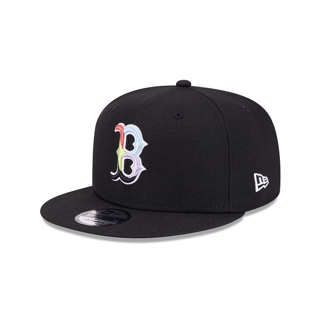 Boston Red Sox Color Pack Black 9FIFTY Snapback Hat sold by New Era product image thumbnail 3