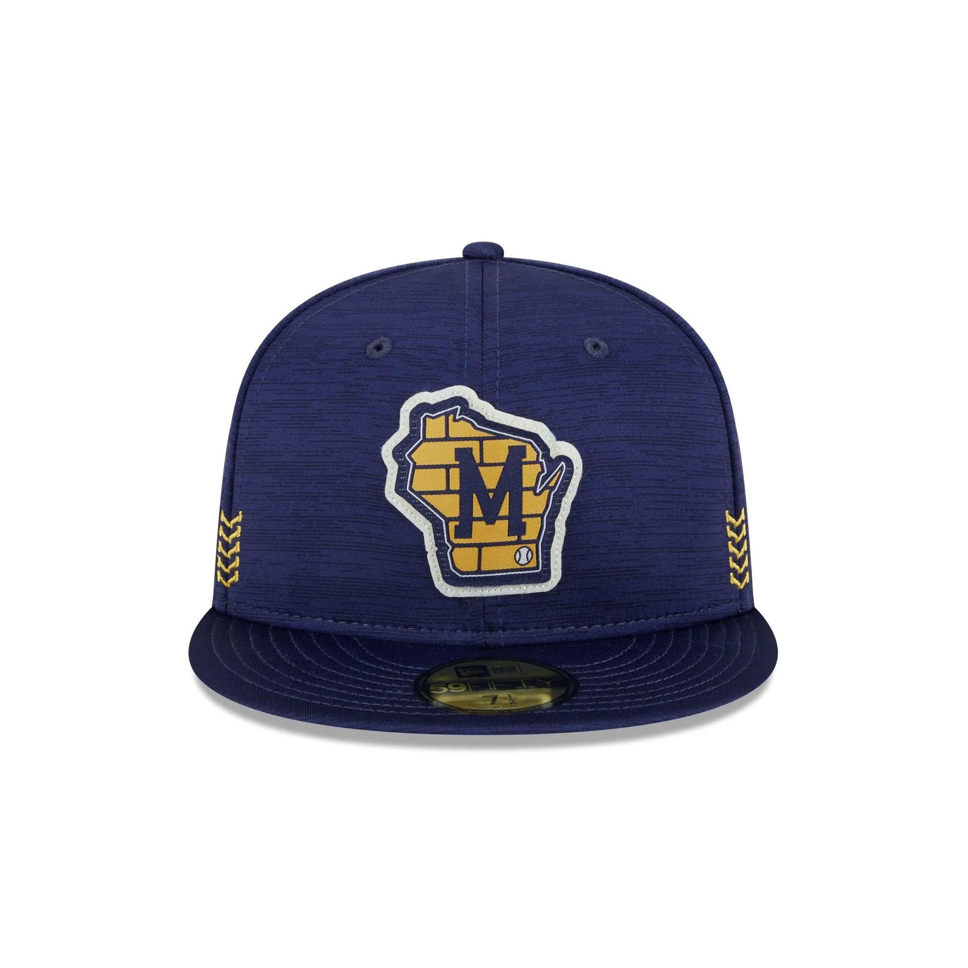 Milwaukee Brewers 2024 Clubhouse 59FIFTY Fitted Hat sold by New Era product image thumbnail 2