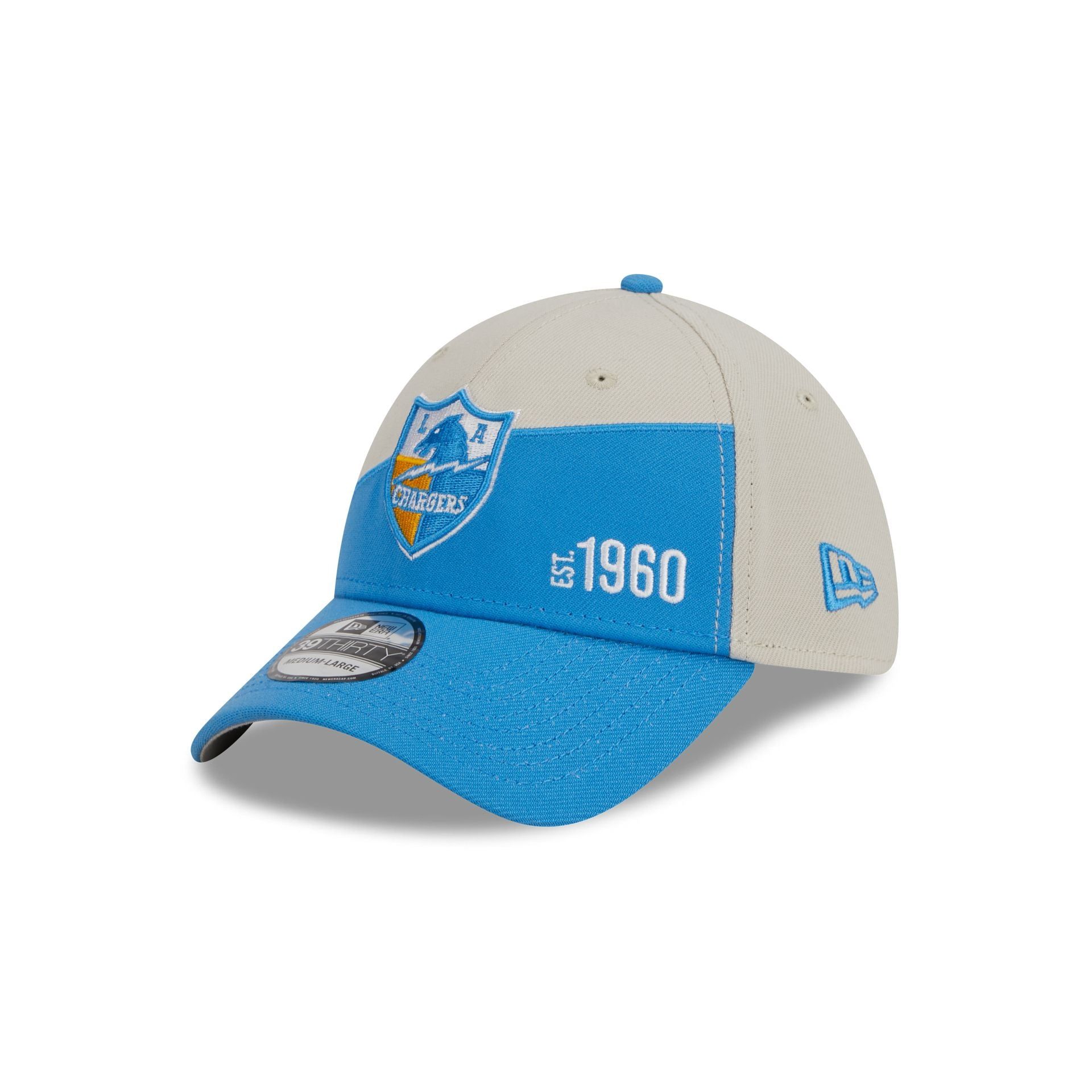 Los Angeles Chargers 2023 Sideline Historic 39THIRTY Stretch Fit Hat sold by New Era