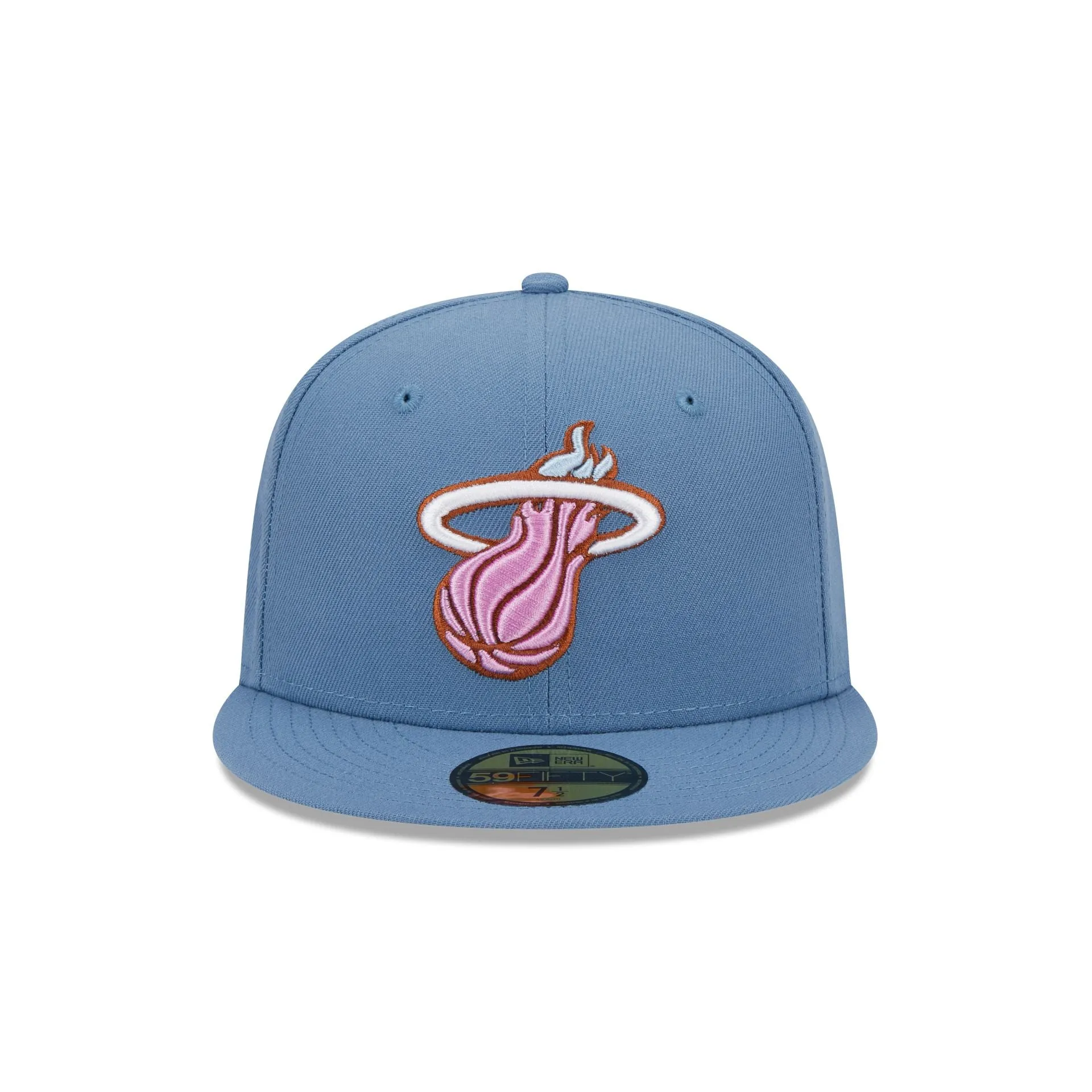 Miami Heat Color Pack Faded Blue 59FIFTY Fitted Hat sold by New Era product image thumbnail 2