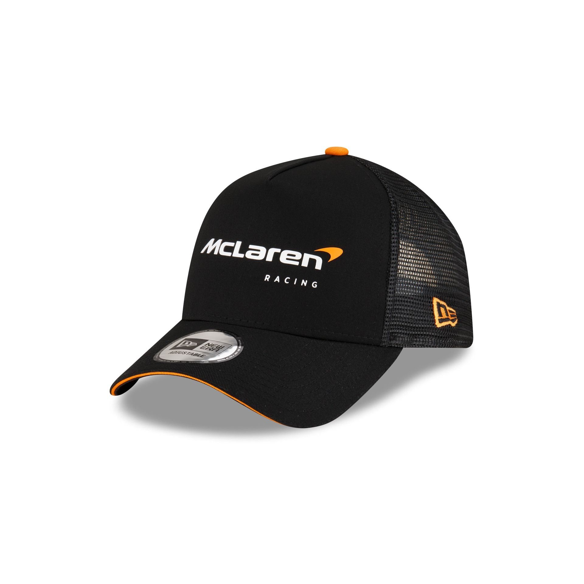 McLaren Racing Black 9FORTY A-Frame Trucker sold by New Era