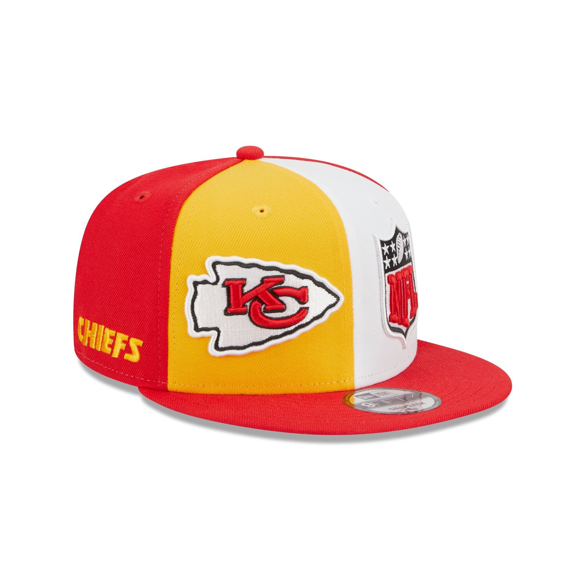 Kansas City Chiefs 2023 Sideline 9FIFTY Snapback Hat sold by New Era