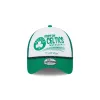 Boston Celtics 2024 Rally Drive White 9FORTY A-Frame Trucker Hat sold by New Era