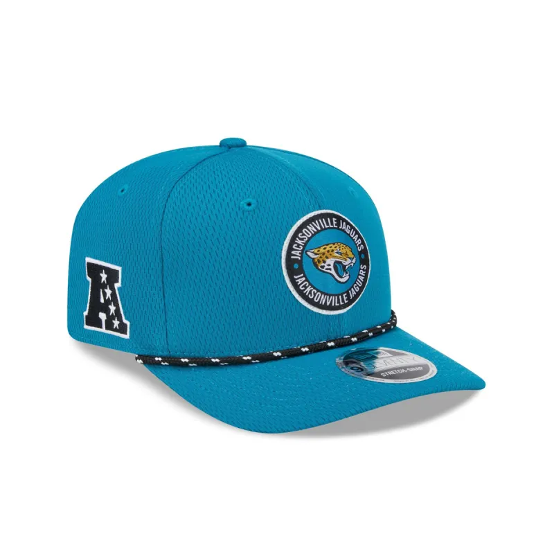 Jacksonville Jaguars 2024 Sideline 9SEVENTY Stretch-Snap Hat sold by New Era