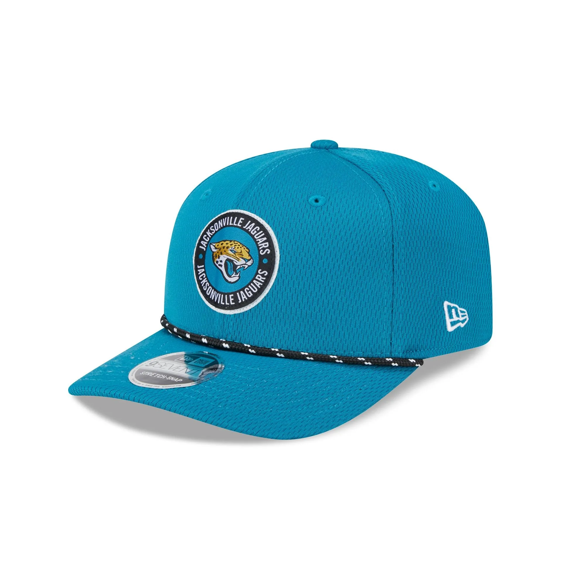 Jacksonville Jaguars 2024 Sideline 9SEVENTY Stretch-Snap Hat sold by New Era product image thumbnail 3
