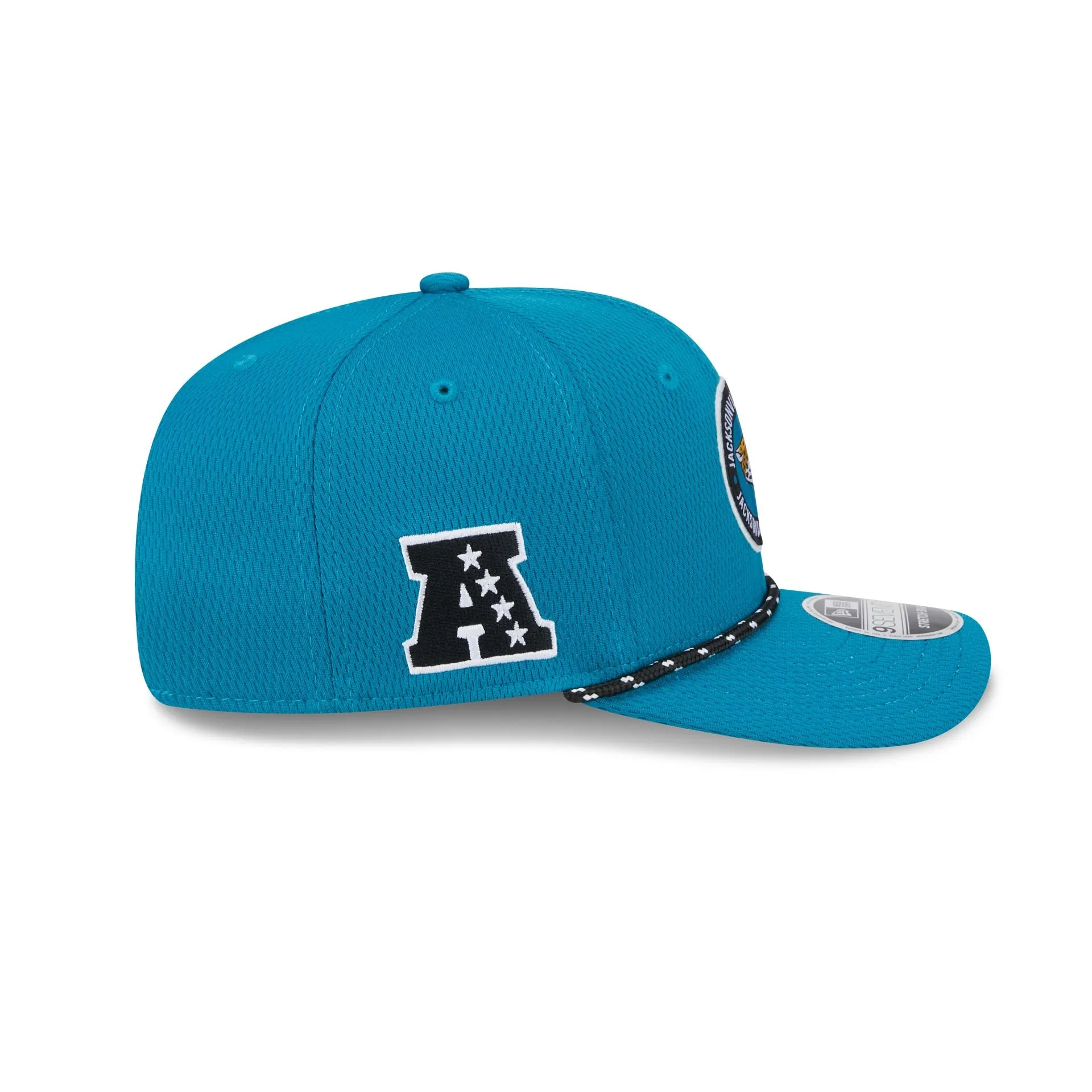 Jacksonville Jaguars 2024 Sideline 9SEVENTY Stretch-Snap Hat sold by New Era product image thumbnail 4