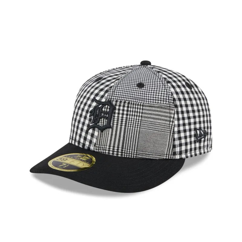 Detroit Tigers Patch Plaid Low Profile 59FIFTY Fitted Hat sold by New Era