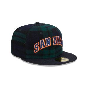 San Diego Padres Plaid 59FIFTY Fitted Hat sold by New Era