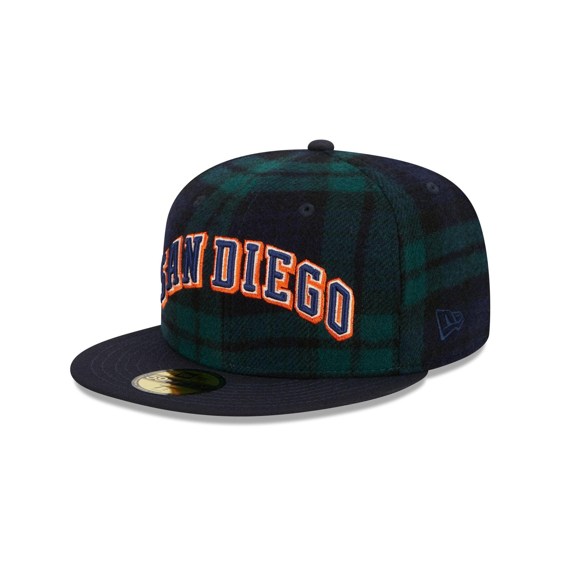 San Diego Padres Plaid 59FIFTY Fitted Hat sold by New Era