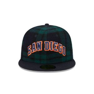 San Diego Padres Plaid 59FIFTY Fitted Hat sold by New Era