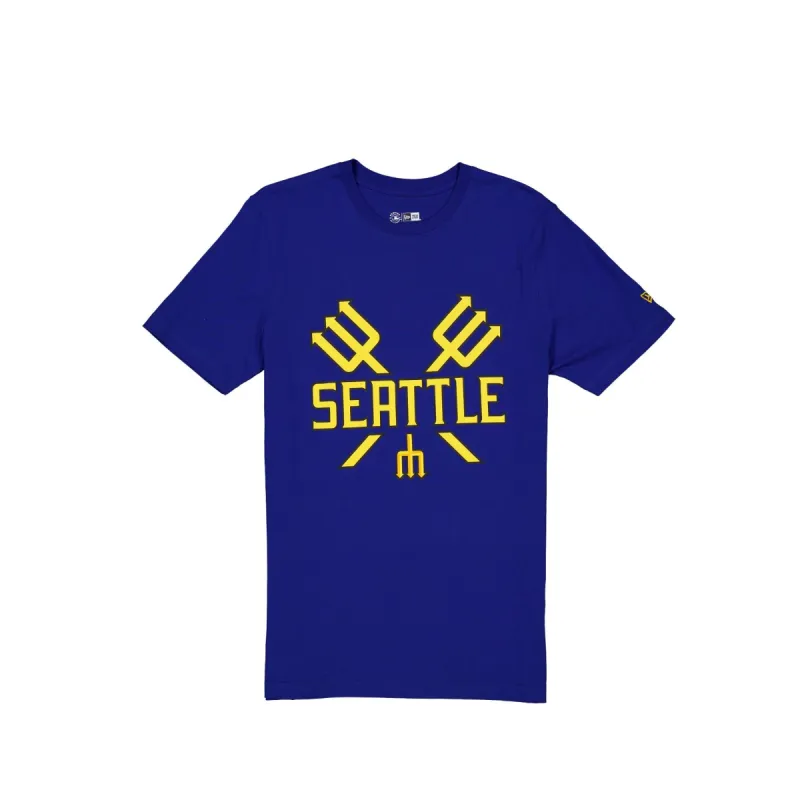 Seattle Mariners City Connect Blue T-Shirt sold by New Era
