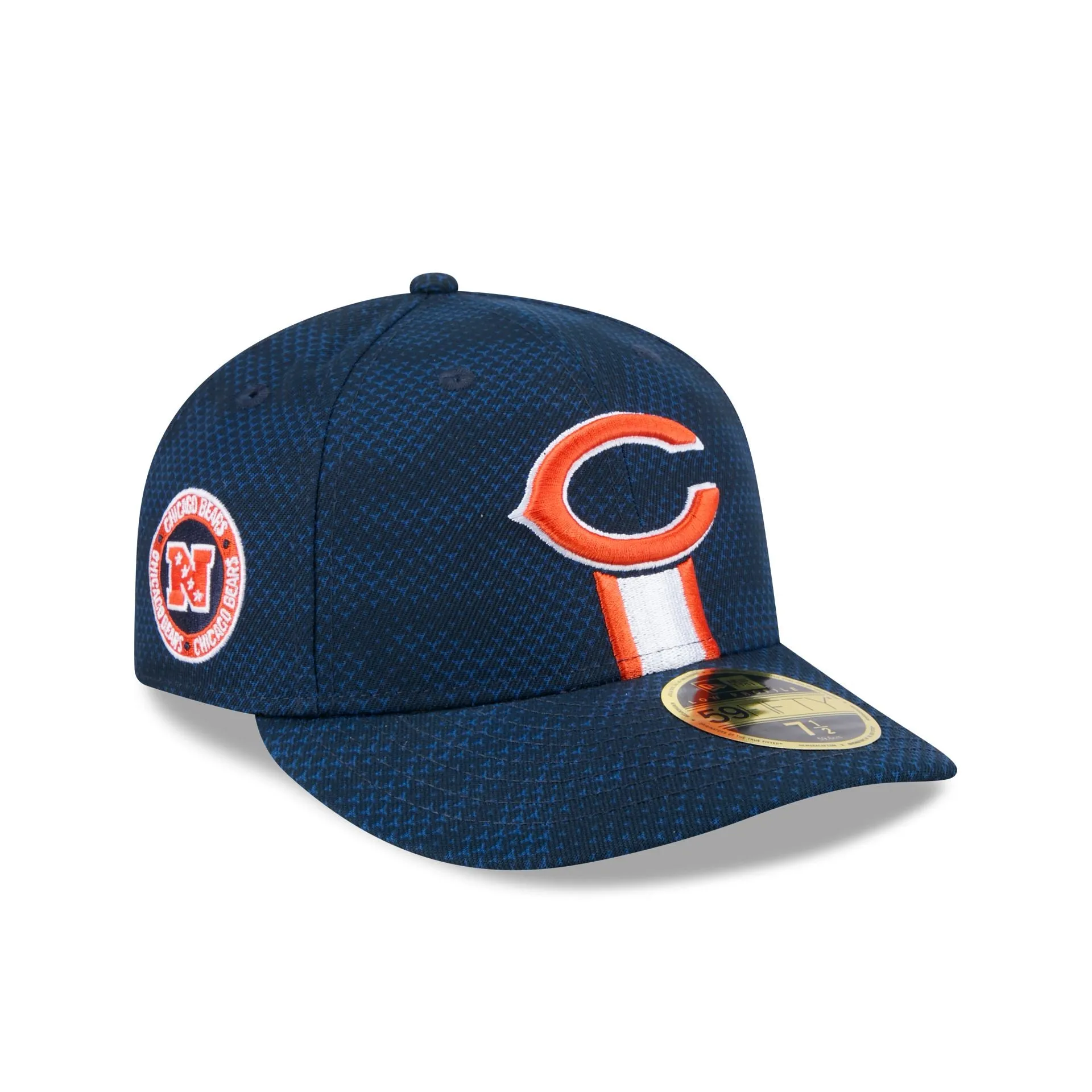 Chicago Bears 2024 Sideline Low Profile 59FIFTY Fitted Hat sold by New Era