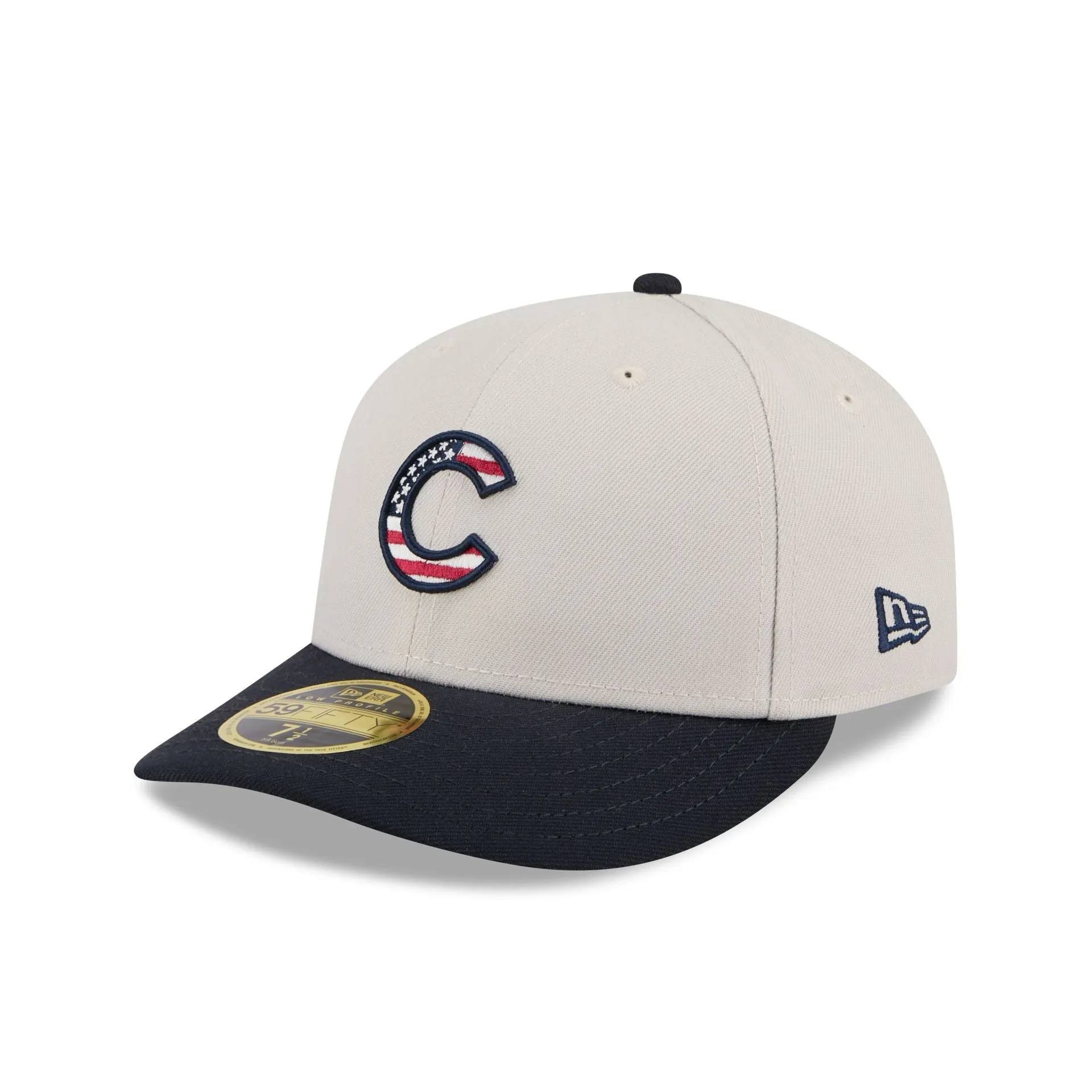 Chicago Cubs Independence Day 2024 Low Profile 59FIFTY Fitted Hat sold by New Era product image thumbnail 3