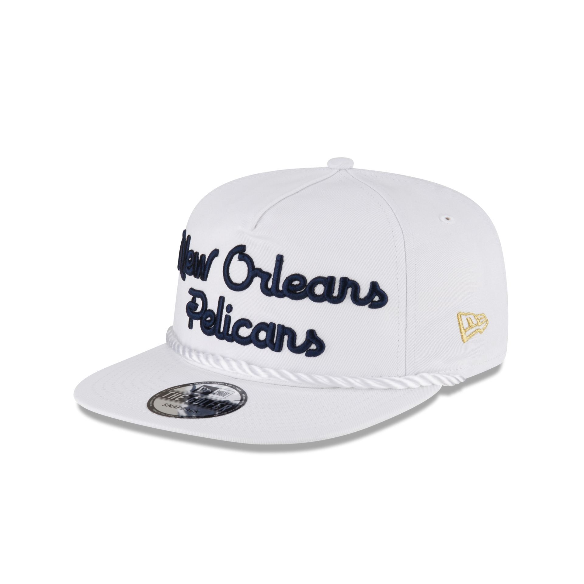 New Orleans Pelicans Script Golfer Hat sold by New Era