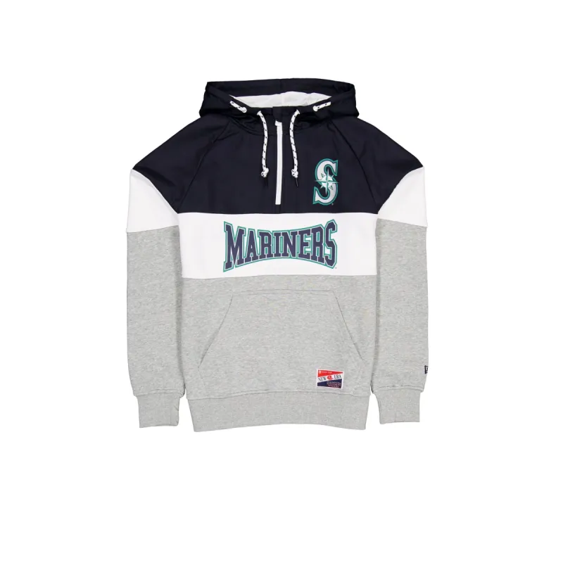 Seattle Mariners Throwback Color Block Hoodie sold by New Era