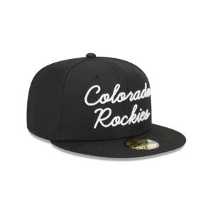 Colorado Rockies Fairway Script 59FIFTY Fitted Hat sold by New Era