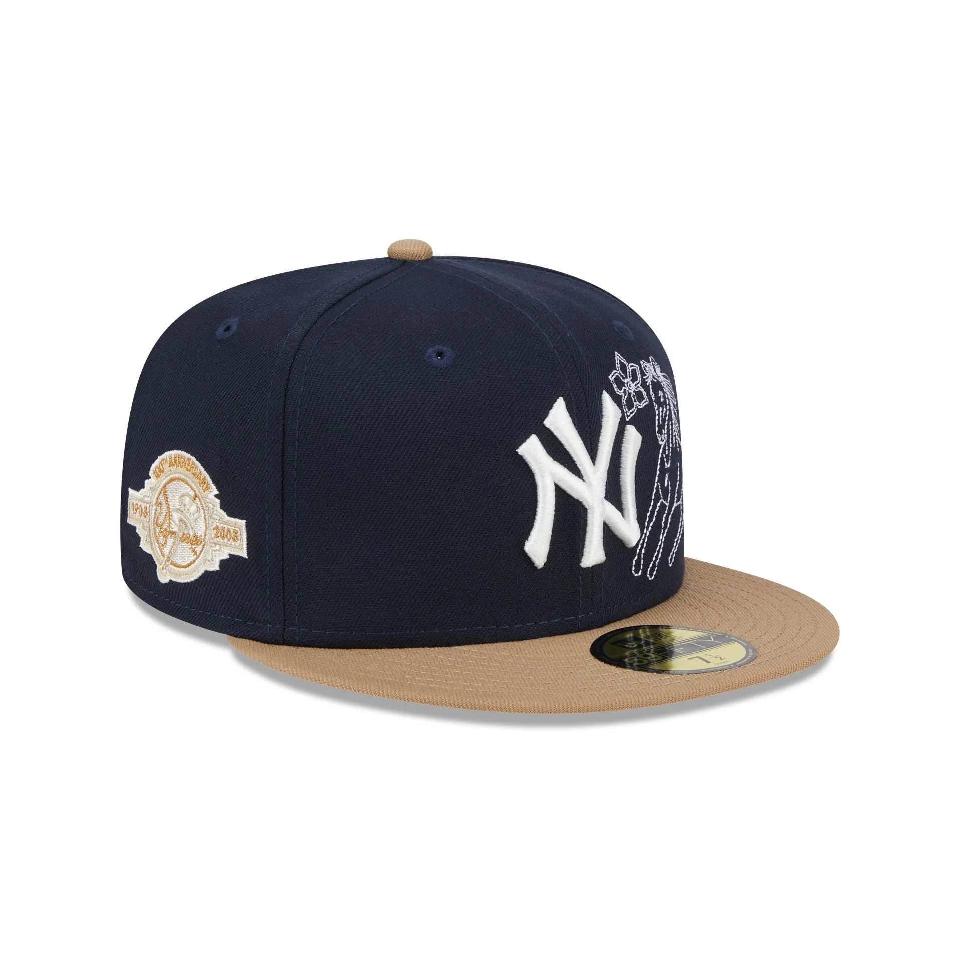 New York Yankees Western Khaki 59FIFTY Fitted Hat sold by New Era