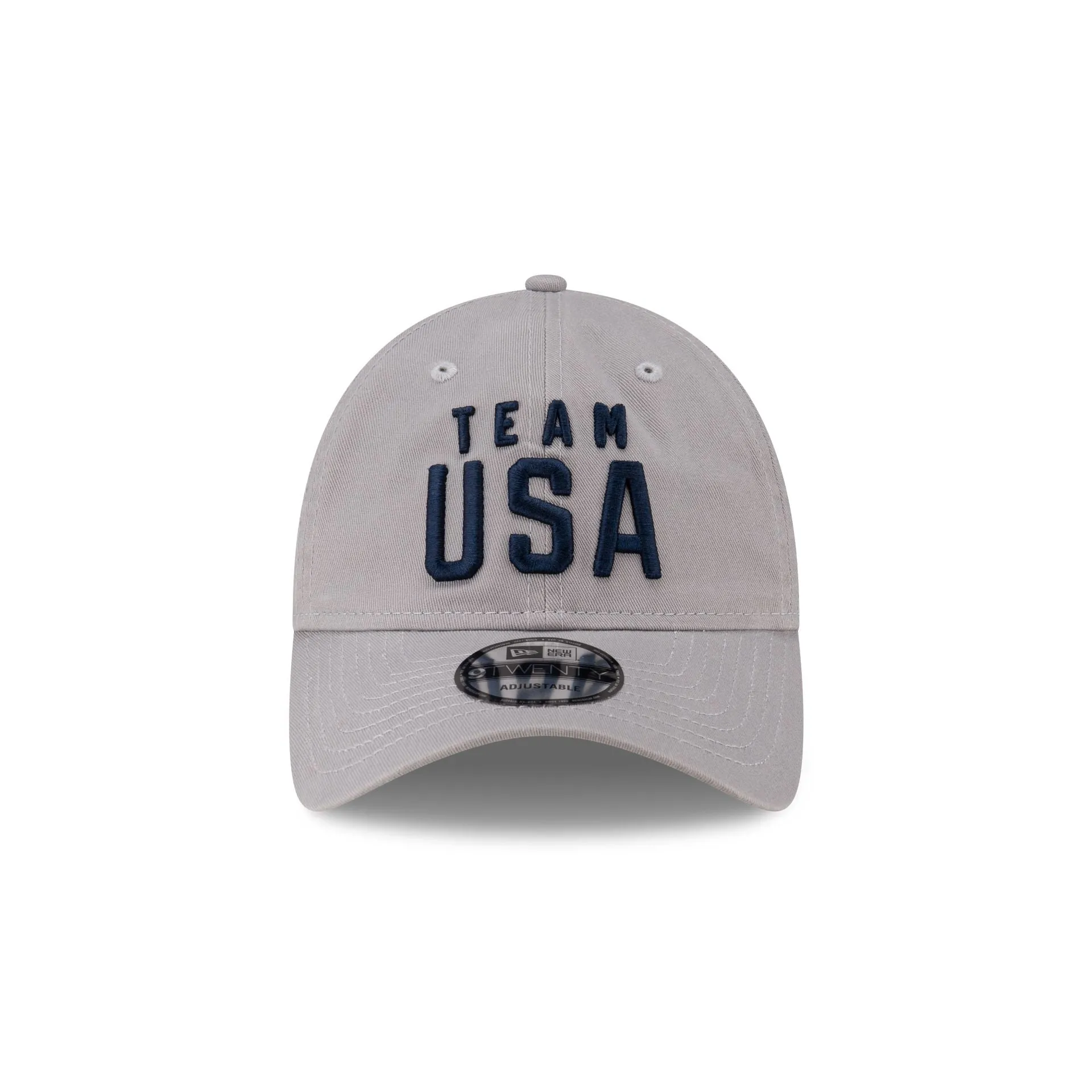 Team USA Gray 9TWENTY Adjustable Hat sold by New Era product image thumbnail 2