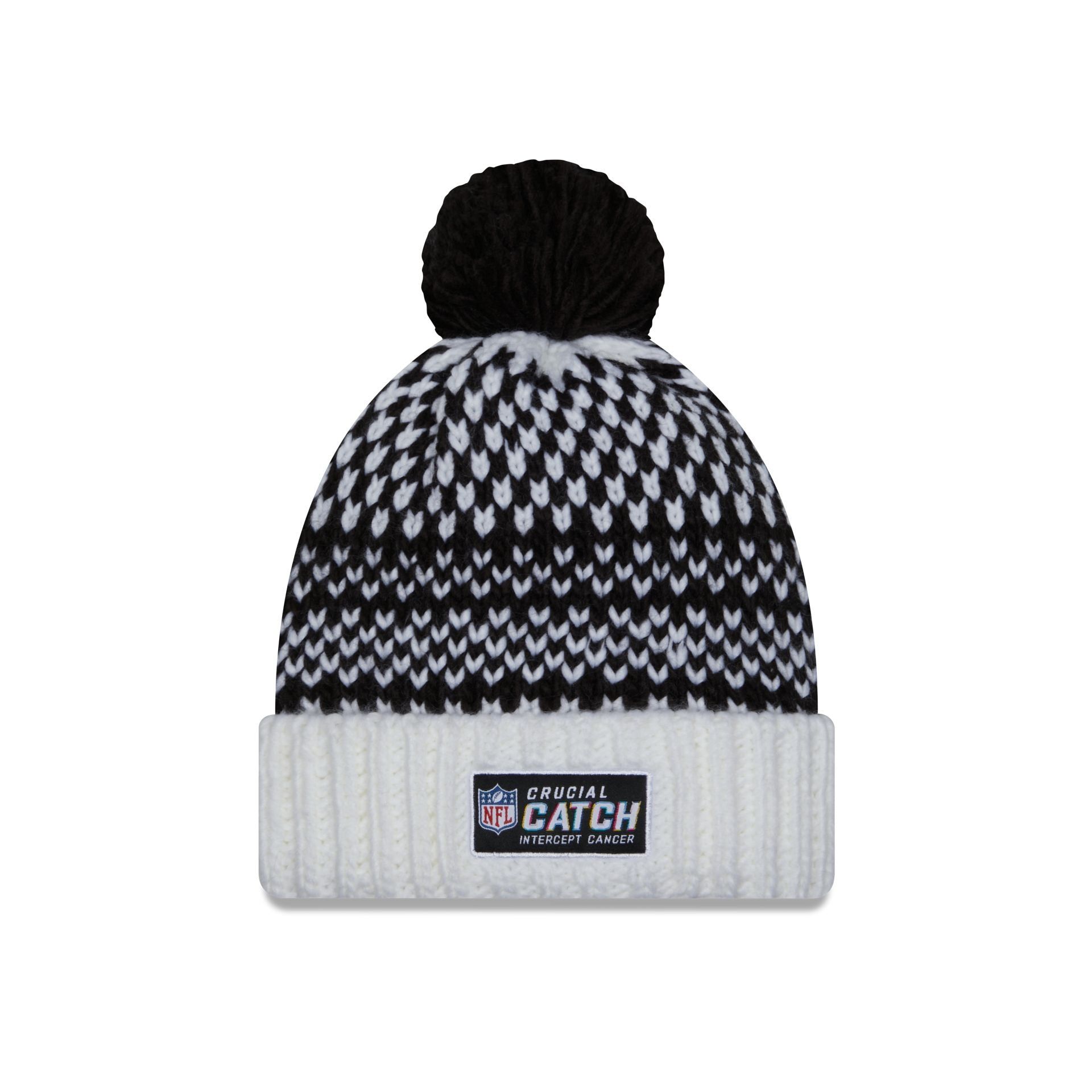 Philadelphia Eagles 2023 Crucial Catch Women's Pom Knit Hat sold by New Era product image thumbnail 2